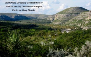 View of the Dry Devils River - 2020 Photo Contest Winner