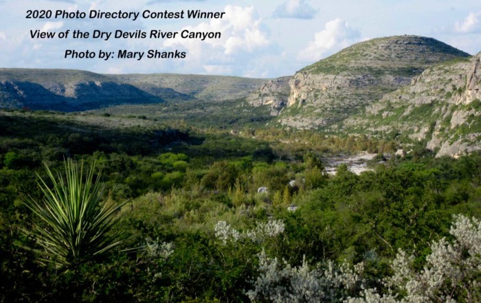 View of the Dry Devils River - 2020 Photo Contest Winner